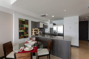 Kitchen dining, apartment for rent in TOC, Panama City, Panama