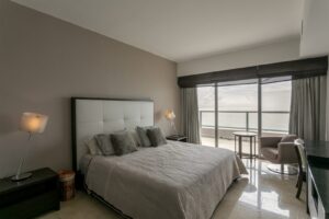 Bedroom ocean view, apartment for rent in TOC, Panama City, Panama