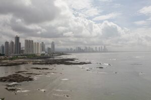 City skyline view, apartment for rent in TOC, Panama City, Panama