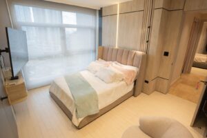 Master bedroom, apartment for sale in Q Tower, Panama City, Panama