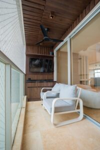 Balcony, apartment for sale in Q Tower, Panama City, Panama