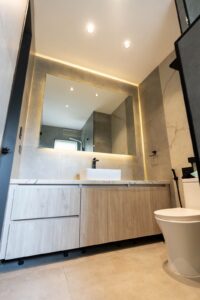 Bathroom, apartment for sale in Q Tower, Panama City, Panama