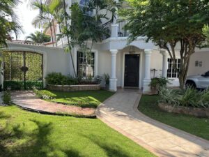 House front, house for rent in Costa Bay, Panama City, Panama
