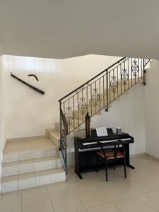 Staircase hall, house for rent in Costa Bay, Panama City, Panama